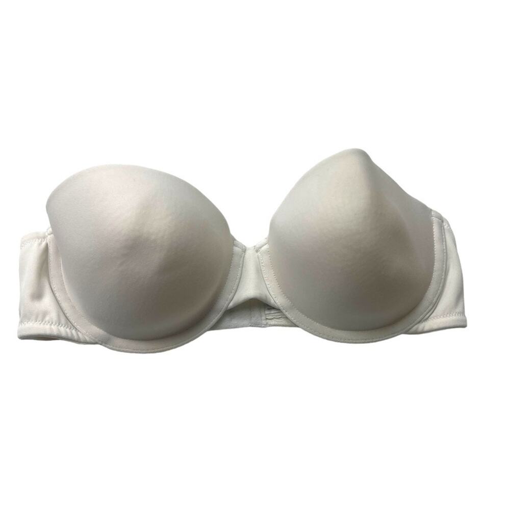 Maidenform Bra One Fabulous Fit Strapless Bra Women's‎ 36C Style7955 White